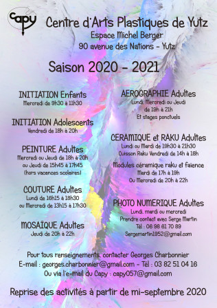 Saison 2020-2021, août 2020